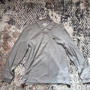 Lacoste long sleeve polo shirt